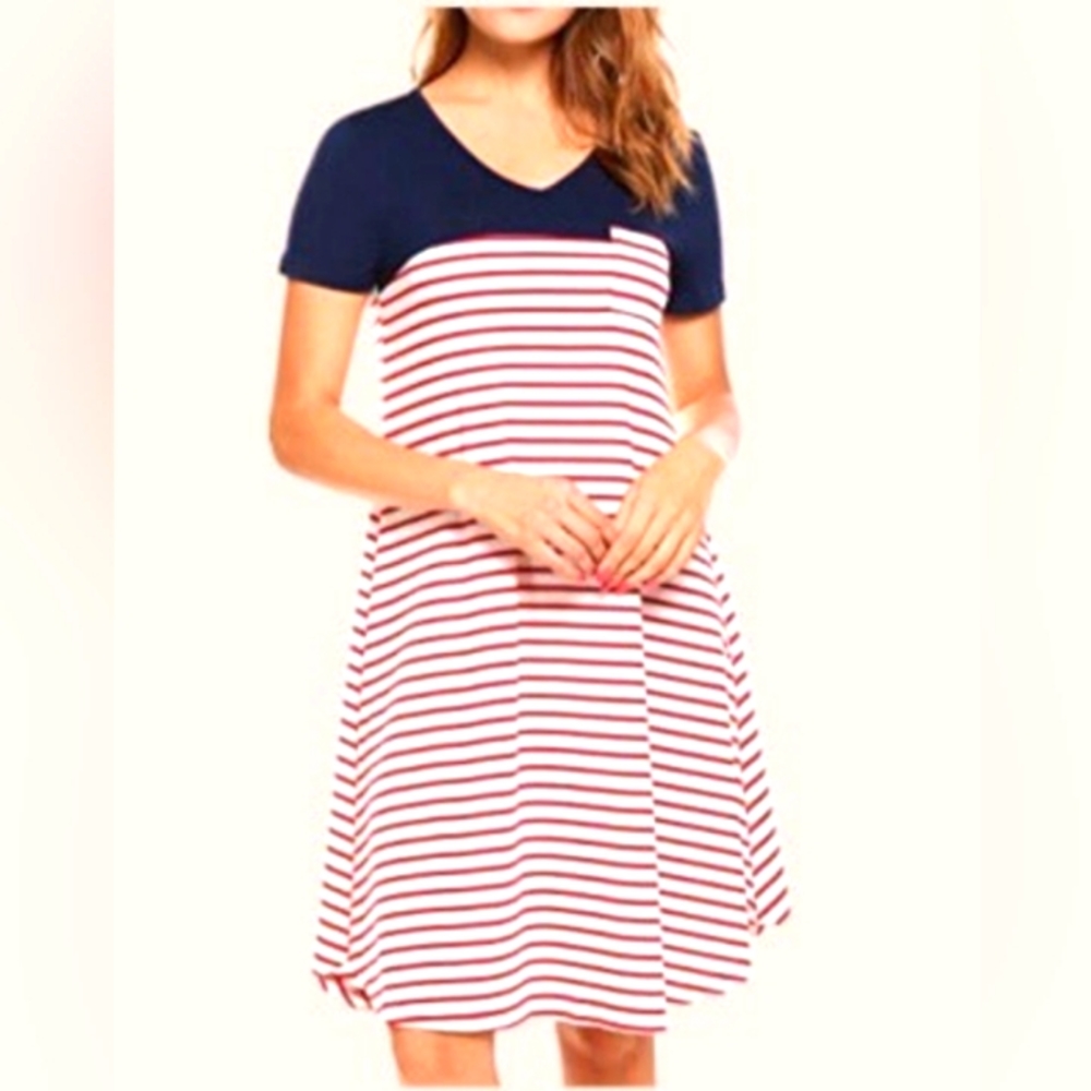 Casual Striped Dress